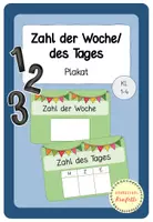 Vorschau - Poster - Zahl der Woche/Zahl des Tages - Plakat, Aushang - Deckblatt