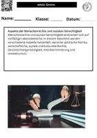 Vorschau - Merkblätter - Rechte und soziale Gerechtigkeit - 5 Merkblätter + Bilder - Seite 2