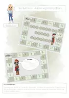 Vorschau - Spiele - Spiel zur Addition und Subtraktion ungleichnamiger Brüche - Deckblatt
