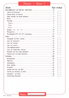 Vorschau - Arbeitsblätter - Deutsch - Wiederholungsheft Klasse 1 (eduki) - Seite 1