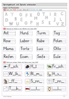 Vorschau - Arbeitsblätter - Deutsch - Wiederholungsheft Klasse 1 (eduki) - Seite 2