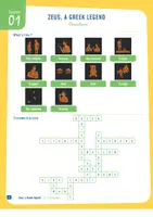 Aperçu - Apprentissages en autonomie - Zeus, a Greek legend, Corrections des activités - Page 1