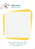 Aperçu - Apprentissages en autonomie - Zeus a Greek legend, Word search - Page 1