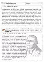 Vorschau - Arbeitsblätter - Die Lutherrose (4 Arbeitsblätter) - Deckblatt