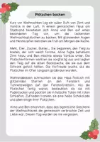 Vorschau - Arbeitsblätter - Lesetext (Lesetandem) "Plätzchen backen" - mit Fragen zum Text - Seite 2