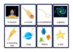 Aperçu - Apprentissages en autonomie - Flashcards - Space - The British Fox - Page 3