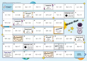 Vorschau - Spiele - Addition & Subtraktion von Dezimalzahlen - Paket (8 Spiele + 3 AB) - Seite 2