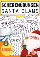 Vorschau - Mal- und Bastelvorlagen - 🎅 Feinmotorik fördern mit weihnachtlichen Scherenübungen – Nikolaus Bastelmaterial - Deckblatt