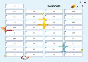 Vista previa - Juegos / Gamificación - Sumar y restar decimales - Juego - página 2
