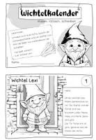 Vorschau - Arbeitsblätter - "Wichtelpost" | Heftchen zum Adventskalender mit Wichtel Lexi - Seite 2