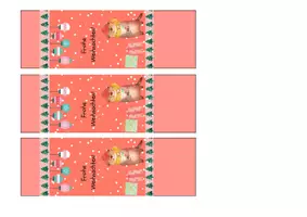 Vorschau - Mal- und Bastelvorlagen - Bundle Weihnachtsgrüße + Adventskalender für den Unterricht - Seite 1