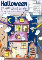 Vorschau - Arbeitsblätter - Halloween Gruselhaus basteln / DIY Spukhaus / Geist / Herbst - Seite 1