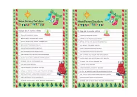 Vorschau - Bildkarten - Bundle: Weihnachtsgrüße + Checkliste, Rezept und Ausmalbild - Seite 2