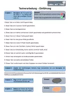 Vorschau - Arbeitsblätter - Textverarbeitung – Einführung (z. B. Word) - Deckblatt
