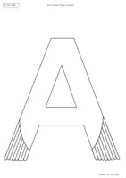Vorschau - Mal- und Bastelvorlagen - Buchstabentier A wie Adler – Buchstabenheft Grundschule (Klasse 1) | Buchstabeneinführung, Bastelvorlage & Anfangsunterricht - Seite 2