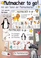 Vorschau - Mal- und Bastelvorlagen - Mutmacher to go - mit den Tieren der @Mutmachkarten - Deckblatt