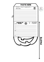 Vista previa - Tarjetas / Manipulativos - Flipbook Halloween diferentes modelos - página 3