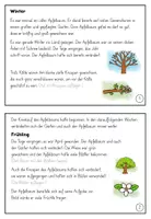 Vorschau - Arbeitsblätter - Der Apfelbaum - Gestützte Erzählung - Vier Jahreszeiten - Montessori - Seite 1