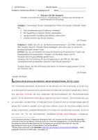 Vorschau - Klassenarbeiten - Q-Phase Deutsch Klausur - Aufgabentyp IIA - Erörterung & Sachtextanalyse - Über Epische Texte - Deckblatt