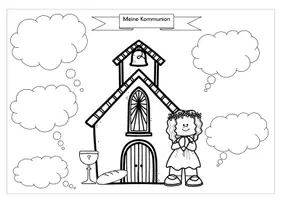 Vorschau - Arbeitsblätter - FREEBIE: Die Kommunion - Arbeitsblatt - Seite 3