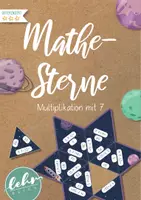 Vorschau - Stationenlernen - Mathe-Sterne - Multiplikation 7ner Reihe - Deckblatt
