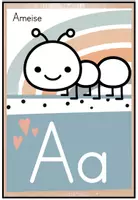 Vorschau - Poster - Buchstabenplakate - ABC Plakate - ABC-Poster - BOHO Stil - Seite 1