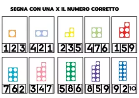 anteprima - Esercizi - Flashcard numicon - Pagina di copertina