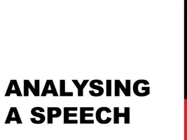 Vorschau - Stundenentwürfe - Unterrichtsbesuch - Englisch "Analyse a Speech" Jigsaw Method - Deckblatt