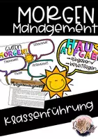 Vorschau - Poster - Classroom management (Morgenritual, Morgenmanagement) - Seite 1