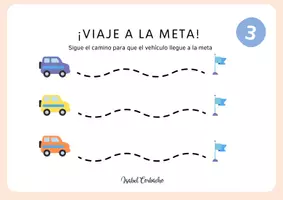 Vista previa - Hojas de trabajo - FICHAS DE GRAFOMOTRICIDAD - página 3