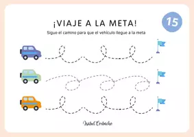Vista previa - Hojas de trabajo - FICHAS DE GRAFOMOTRICIDAD - Portada