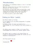Vorschau - Arbeitsblätter - Mini Leseheft Tiere Klasse 2 - Silbenschrift - Seite 1