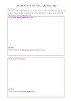 Vorschau - Arbeitsblätter - Introducing Adverbs: Worksheet + Matching Activity (More! 2 Unit 13) - Seite 1
