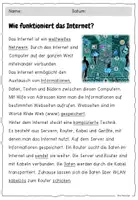 Vorschau - Arbeitsblätter - Text der Woche - INTERNET / Lesetext differenziert / Lesekonferenz - Seite 2