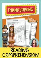 Vorschau - Arbeitsblätter - Thanksgiving reading comprehension + grammar activities (Englisch) - Deckblatt