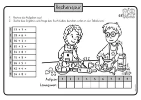 Vorschau - Arbeitsblätter - Mathe - weihnachtliche Rechenspuren - Seite 3