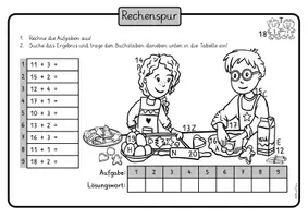 Vorschau - Arbeitsblätter - Mathe - weihnachtliche Rechenspuren - Seite 3
