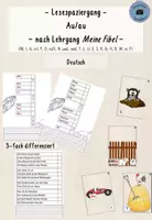 Vorschau - Arbeitsblätter - Lesespaziergang Buchstabenverbindung Au au (Meine Fibel) - Deckblatt