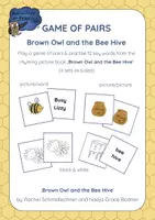 Vorschau - Stationenlernen - Brown Owl and the Bee Hive - GAME OF PAIRS - Deckblatt