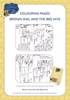 Vista previa - Manualidades / Dibujos para colorear - Brown Owl and the Bee Hive - Dibujos para colorear - Portada