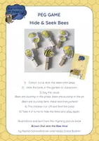 Vorschau - Spiele - Brown Owl and the Bee Hive: HIDE & SEEK BEES - Deckblatt