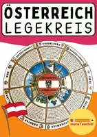 Vorschau - Fördermaterial/Inklusion - Österreich Bundesländer Wahrzeichen Legekreis Klasse 1 2 3 4 - Deckblatt