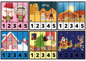 Vista previa - Unidades / Secuencias / Situaciones de Aprendizaje - PUZZLES NAVIDEÑOS - página 3