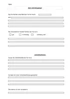 Vorschau - Arbeitsblätter - Schreibkonferenz reflexion - Deckblatt