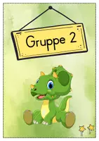 Vorschau - Bildkarten - Gruppenschilder + Stationsschilder - Dinosaurier für die Dinosaurierklasse - Seite 2