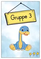 Vorschau - Bildkarten - Gruppenschilder + Stationsschilder - Dinosaurier für die Dinosaurierklasse - Seite 3