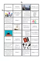Vorschau - Arbeitsblätter - Grundgesetz Grundrechte Domino - Seite 1