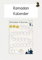 Vorschau - Poster - Ramadan-Kalender (Countdown) - Deckblatt