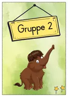 Vorschau - Bildkarten - Gruppenschilder + Stationsschilder - Mammut für die Mammutklasse - Seite 2