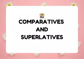 Vista previa - Hojas de trabajo - Comparative and superlatives - Portada